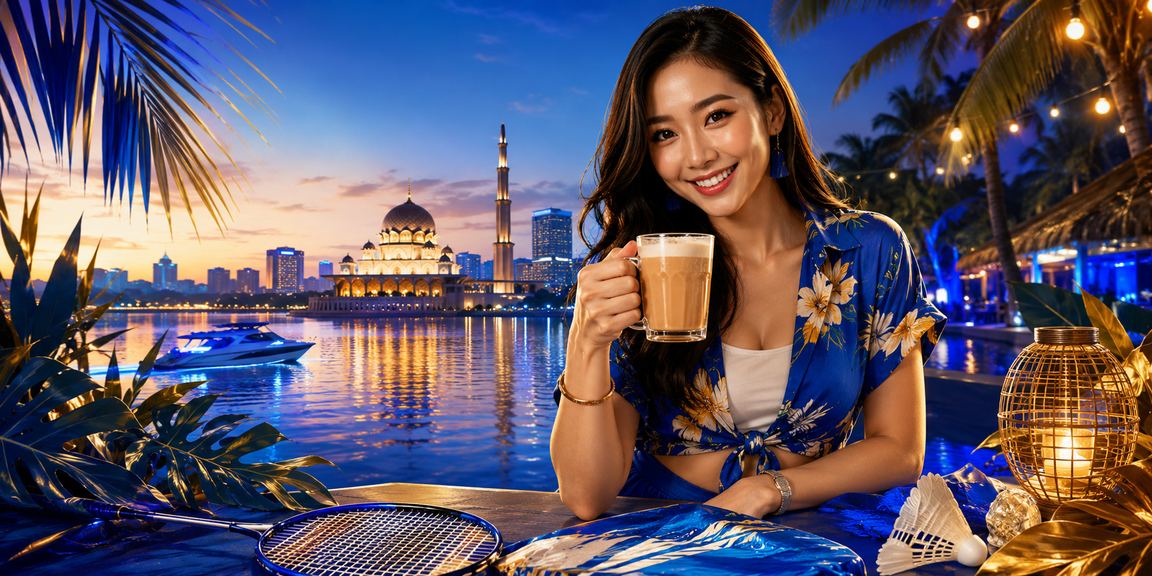 Suasana hiburan kasino dan permainan meja di Putrajaya